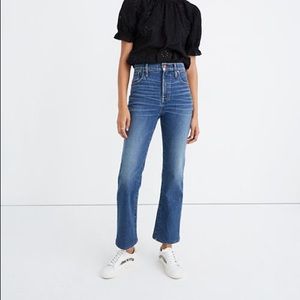 Madewell Slim Demi Boot Jeans - Sundale Wash size 26